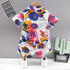 Children's Ink Painting Short Sleeved Shorts Two-piece Set